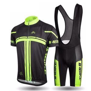 Inbike summer cycling jersey & bib set size medium